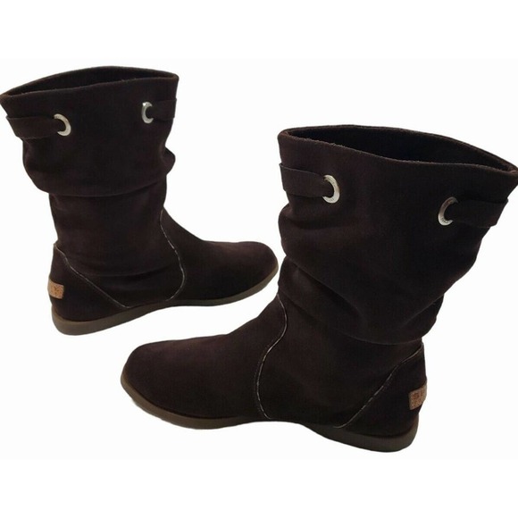 SPERRY Top Sider Boots Women's Size 7.5M LEATHER Upper Chocolate Brown. - Picture 8 of 15